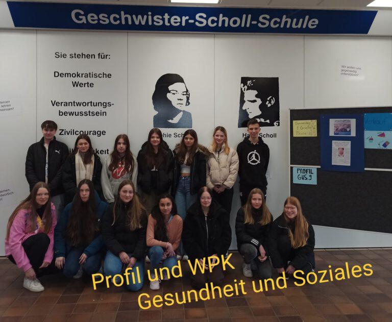 Spendenaktion des Profils und WPKs GuS, Jg. 09